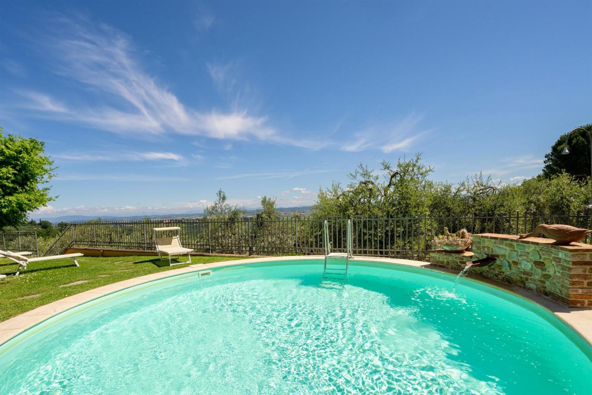 Casa Vacanze Con Piscina A San Gimignano Aparthotel Ngoại thất bức ảnh