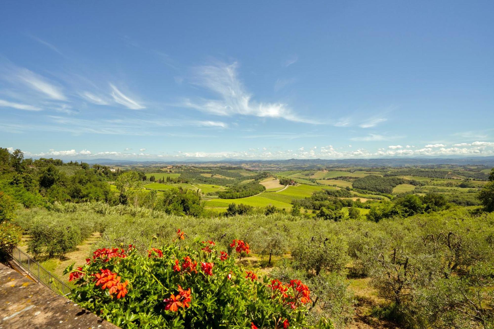 Casa Vacanze Con Piscina A San Gimignano Aparthotel Ngoại thất bức ảnh