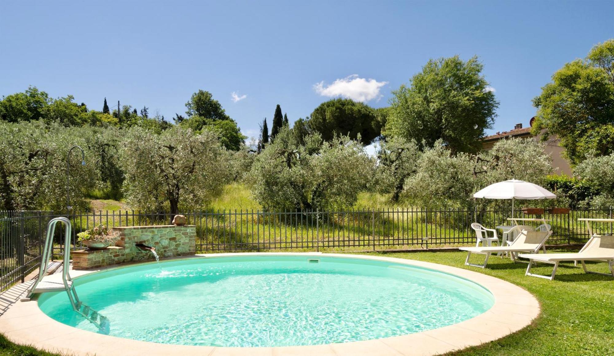 Casa Vacanze Con Piscina A San Gimignano Aparthotel Ngoại thất bức ảnh